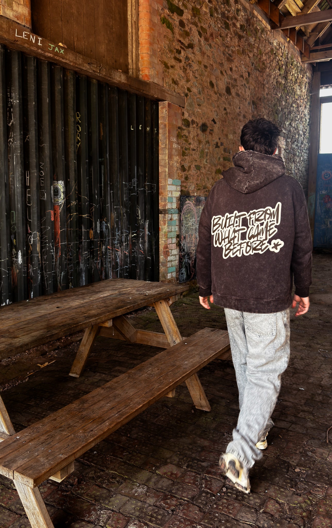 PRE ORDER - Brown Built Hoodie